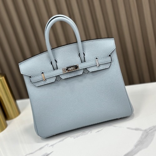 버킨백 은장 25cm [토고] [린넨블루]