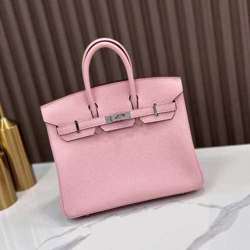 버킨백 은장 25cm [토고] [핑크파우더]