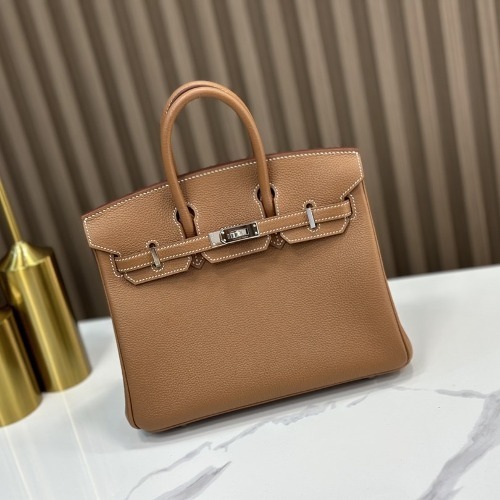 버킨백 은장 25cm [토고] [브라운]