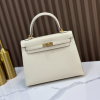 켈리백 금장 25cm [앱송] [밀크화이트]