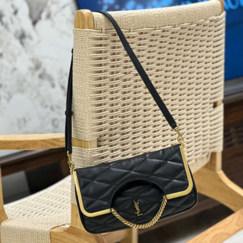 퀼팅 램스킨 LE 87 백 [블랙]