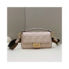 FF로고 캔버스 바게트백 스몰 [핑크]