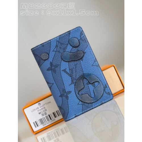 포켓 오거나이저 모노그램 아쿠아가든 캔버스 m82308