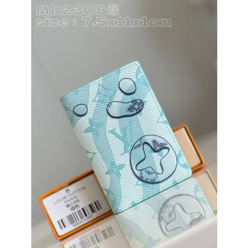 포켓 오거나이저 모노그램 아쿠아가든 캔버스 m82308