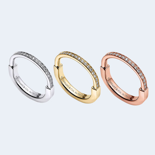 락 다이아몬드 반지 (3color)