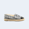 샤넬 트위드 CC Espadrille 화이트 블랙