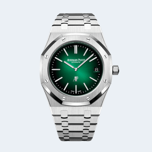 로얄오크 39mm 그린 블랙 다이얼