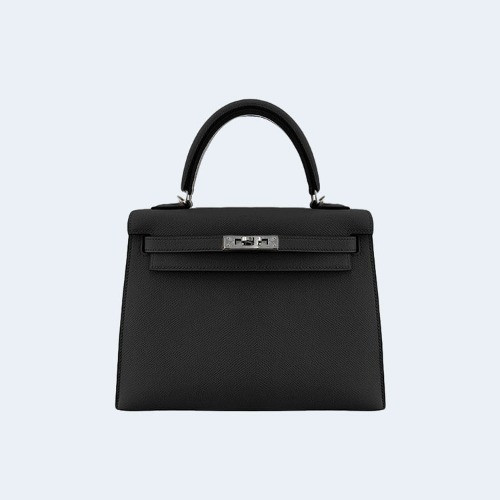 켈리백 25 Noir epsom 백